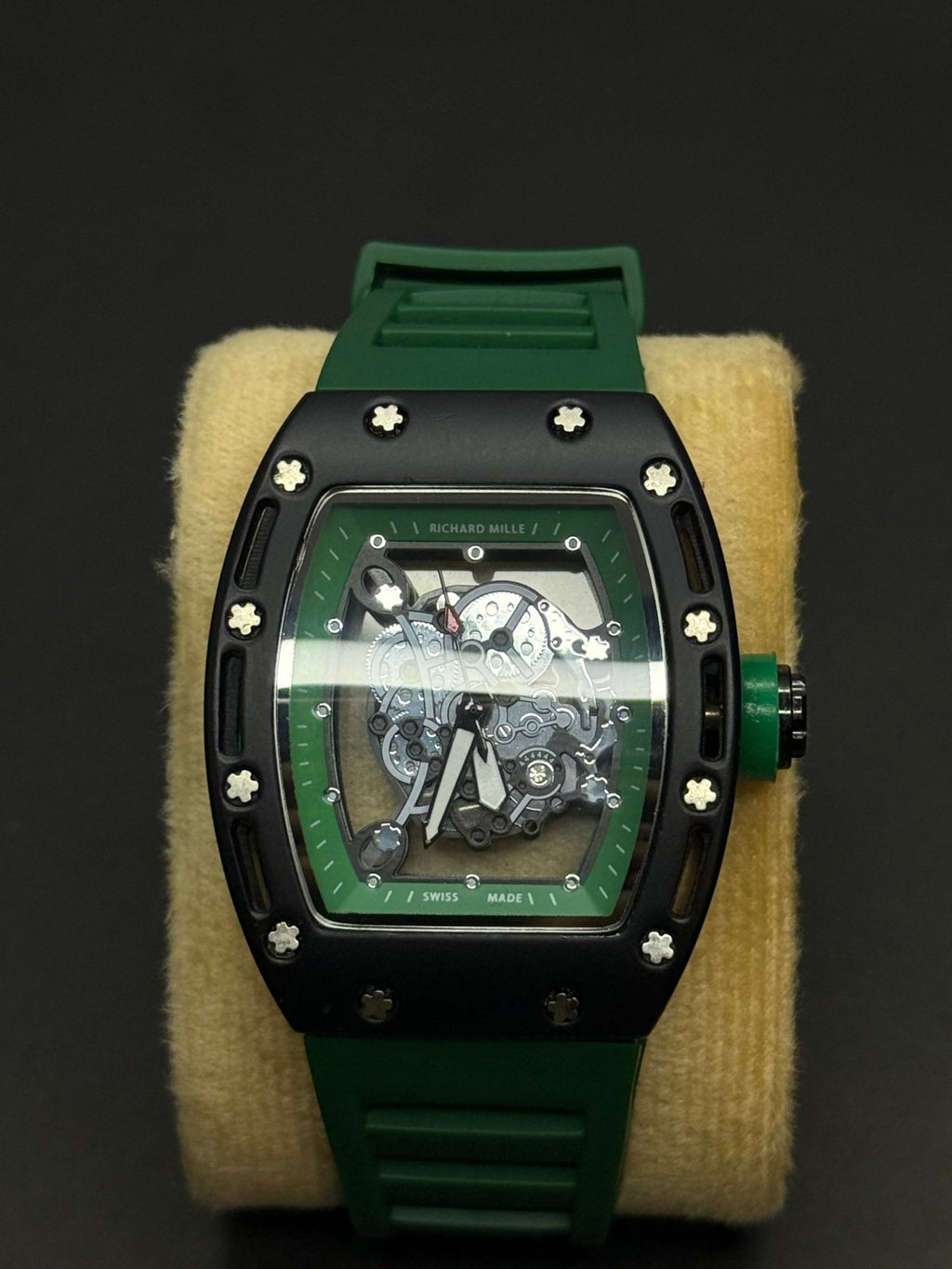 💚 RM Inspired Green Luxury Watch – Premium Edition - sheikhstore