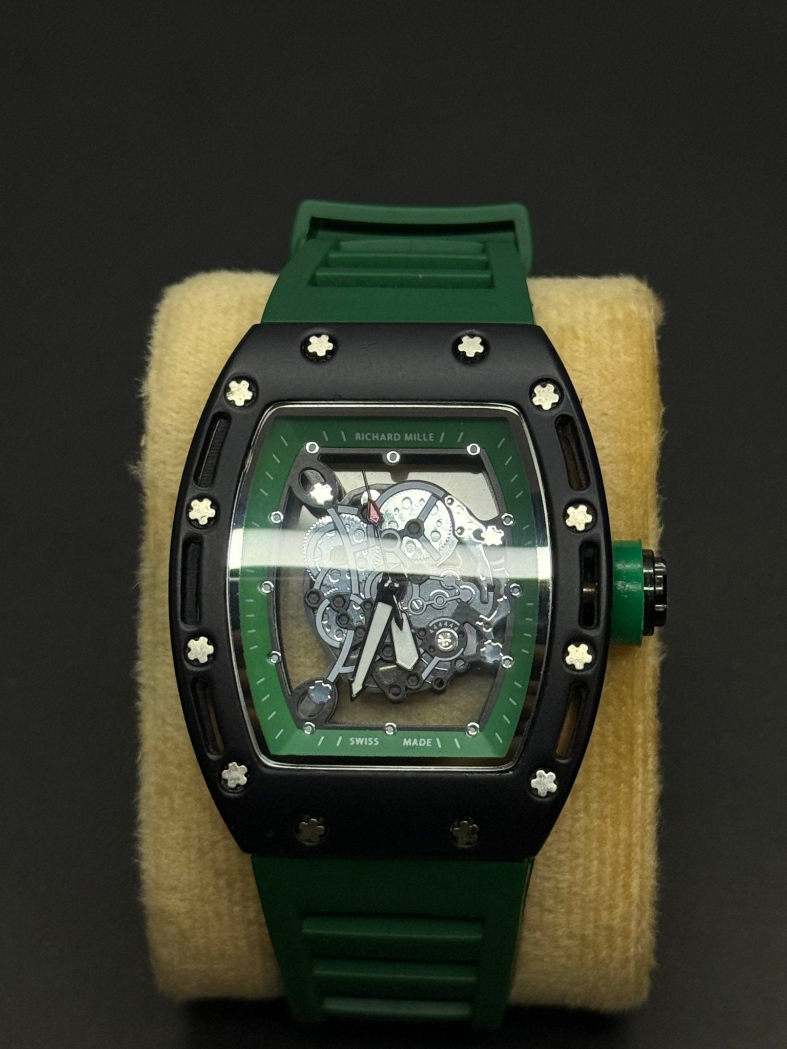 💚 RM Inspired Green Luxury Watch – Premium Edition - sheikhstore
