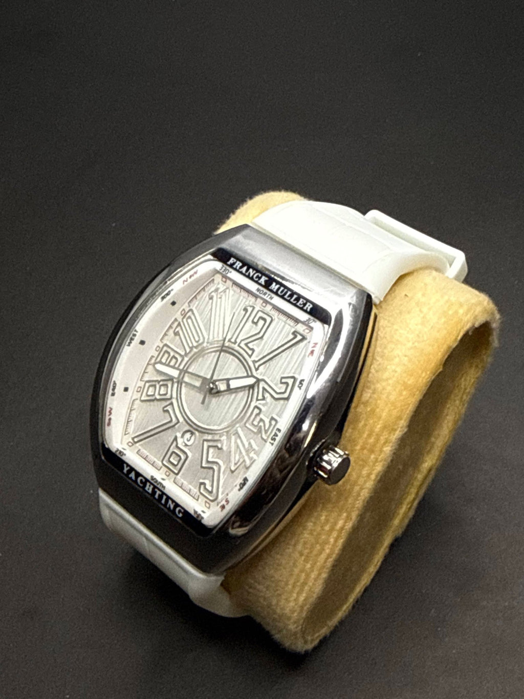 🤍 FM White Edition Watch – Rare Premium Piece - sheikhstore
