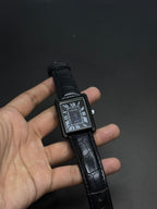 Cartier Black Luxury Watch Leather Straps Old Money – Premium Edition - sheikhstore