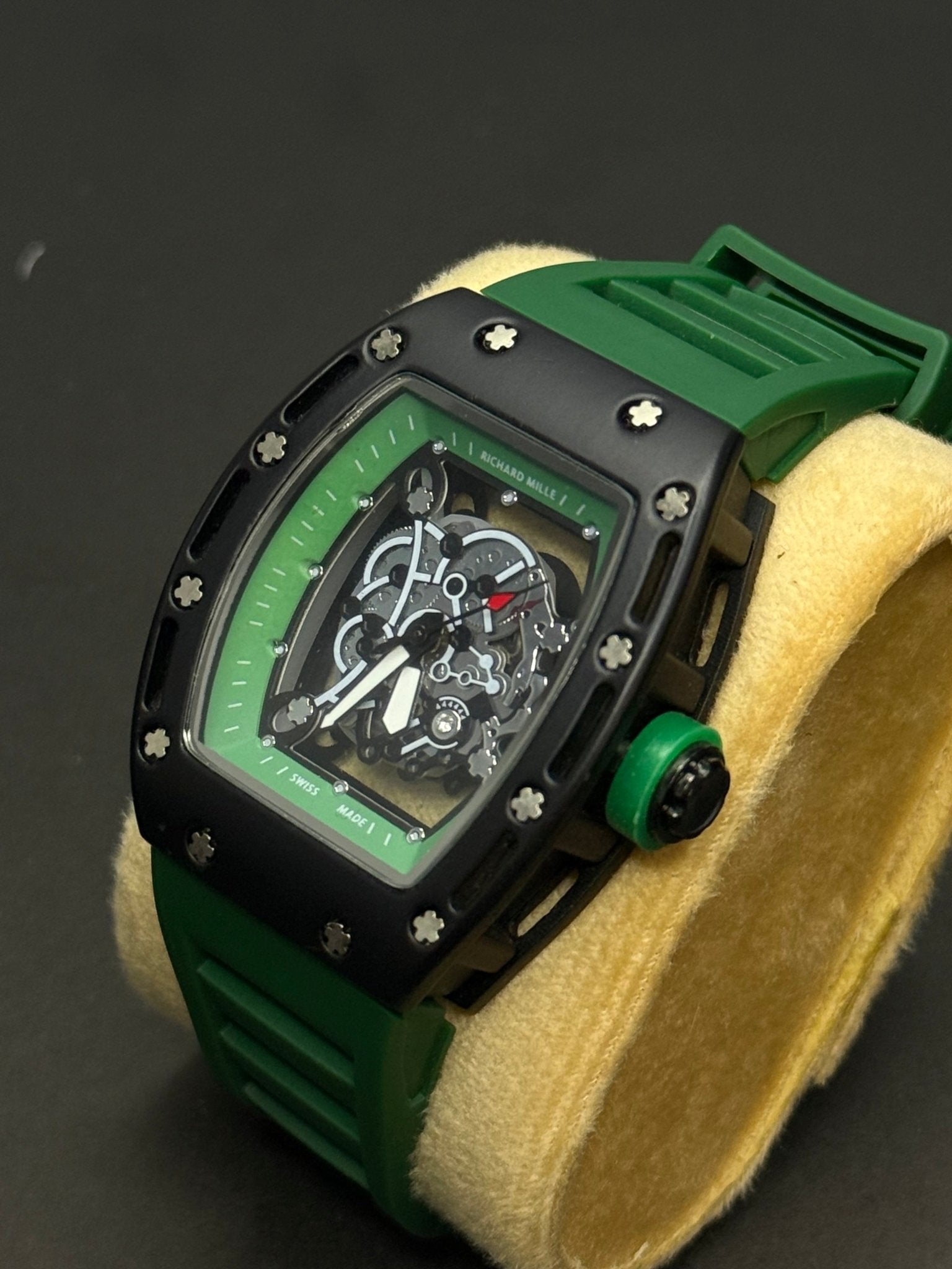 💚 RM Inspired Green Luxury Watch – Premium Edition - sheikhstore