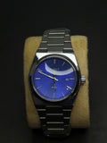🔷 Tissot Sapphire Glass Steel Watch – Blue Dial Premium Edition - sheikhstore