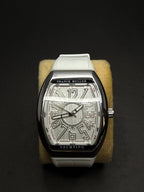 🤍 FM White Edition Watch – Rare Premium Piece - sheikhstore