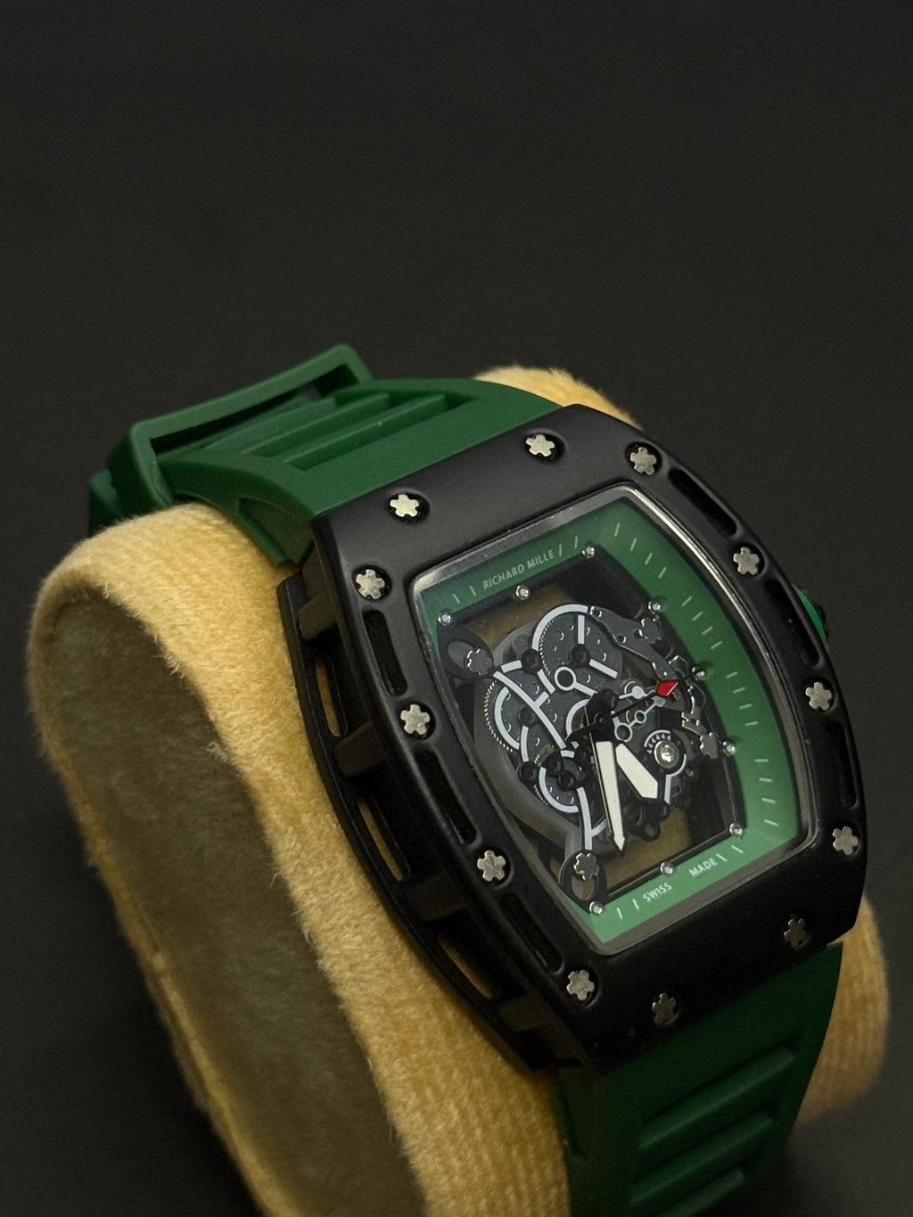 💚 RM Inspired Green Luxury Watch – Premium Edition - sheikhstore