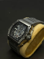 RM Inspired Skeleton Dial Gray Luxury Watch – Premium Edition - sheikhstore