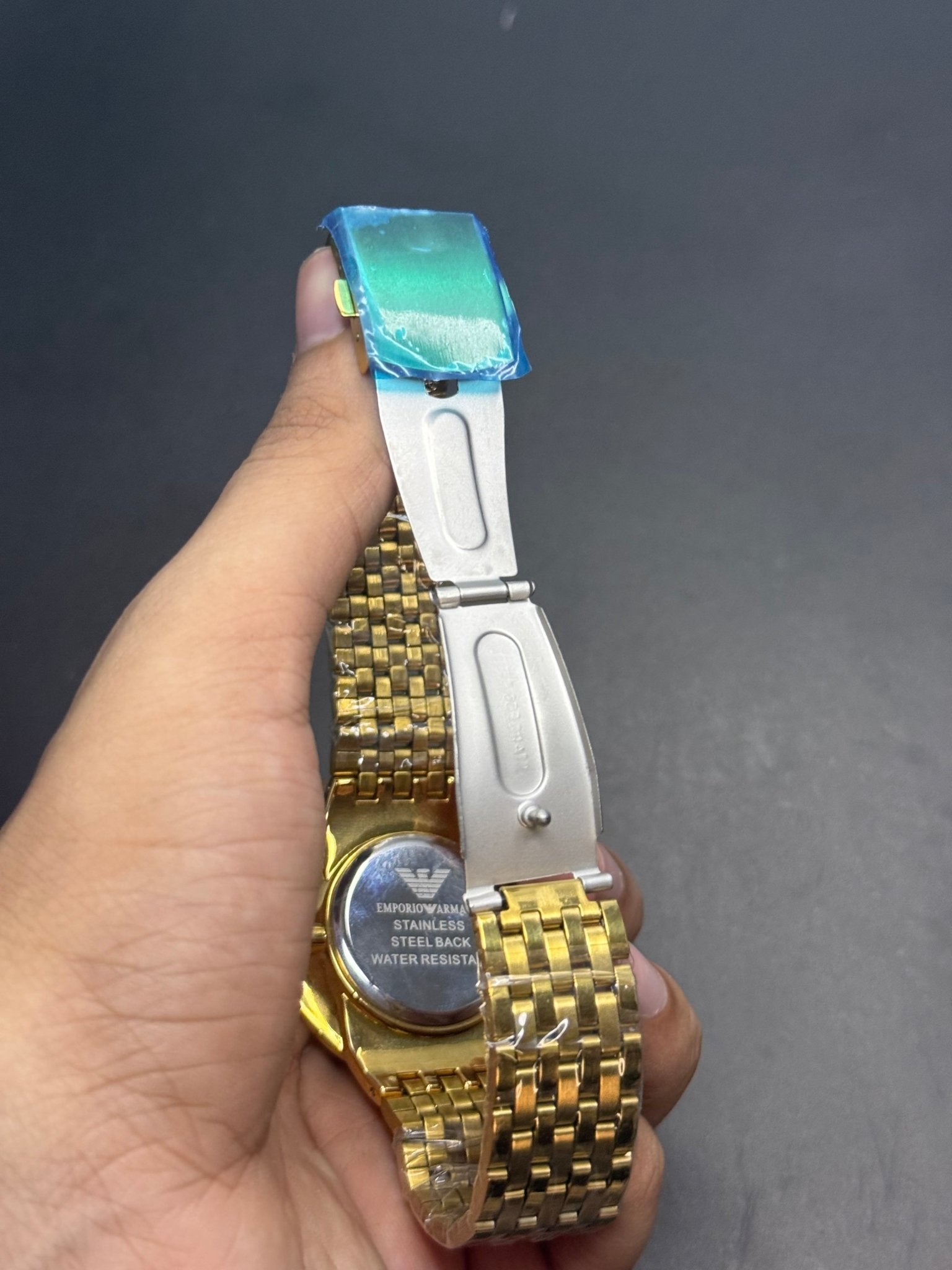 ✨ Armani Golden Luxury Watch – Premium Edition - sheikhstore