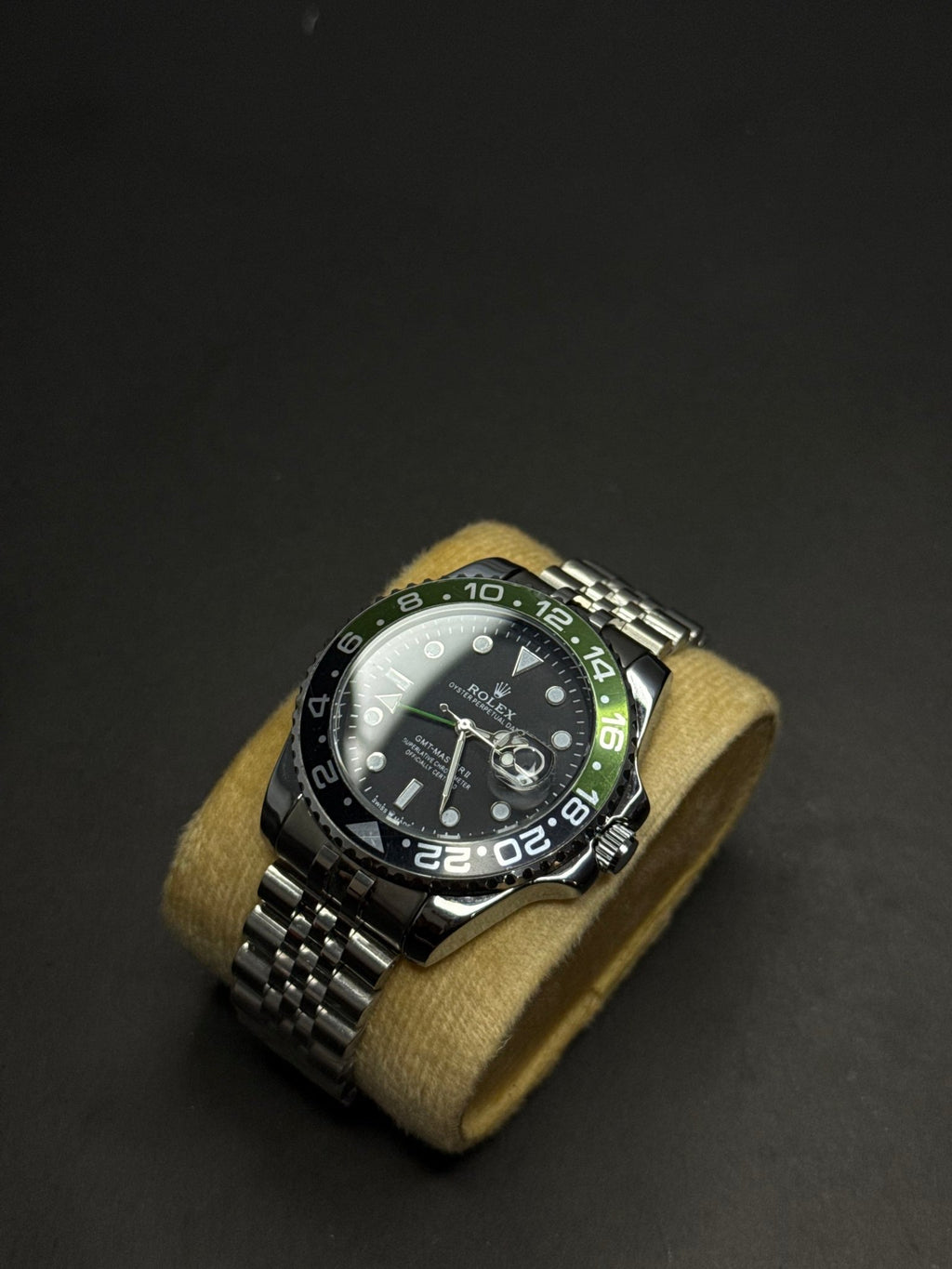 💚 Rolex Sprite Stainless Steel Watch – Premium Edition - sheikhstore