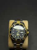 🖤💛🤍 Rolex Submariner Black, Golden & Silver Watch – Premium Edition - sheikhstore