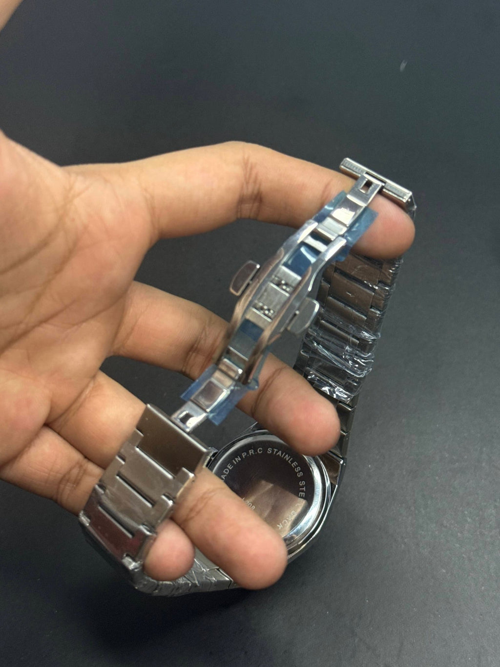 🔷 Tissot Sapphire Glass Steel Watch – Blue Dial Premium Edition - sheikhstore